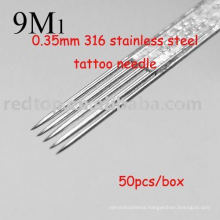 Professional stainless steel tattoo needle